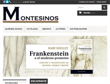Tablet Screenshot of editorial-montesinos.com
